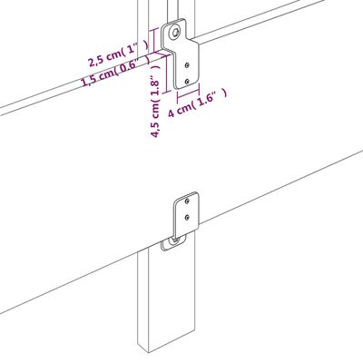 vidaXL sötétbarna szövet rugós ágy matraccal 140 x 190 cm