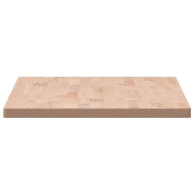 vidaXL tömör bükkfa téglalap alakú asztallap 100x50x2,5 cm