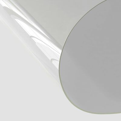 vidaXL átlátszó PVC védőabrosz 80x80 cm 2 mm