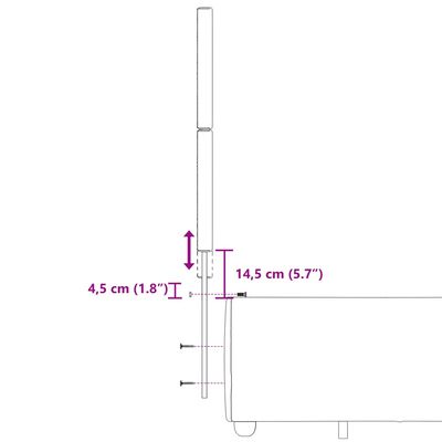 vidaXL sötétszürke szövet rugós ágy matraccal 120 x 190 cm