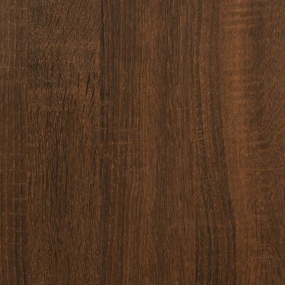 vidaXL barna tölgyszínű szerelt fa tálalószekrény 40 x 35 x 70 cm