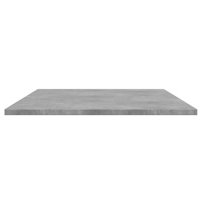 vidaXL 4 db betonszürke szerelt fa könyvespolc 100 x 50 x 1,5 cm