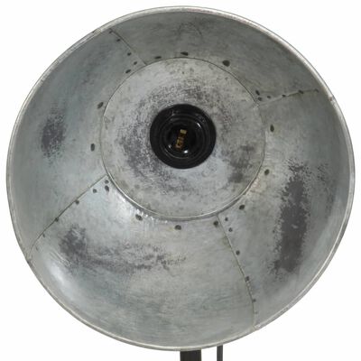 vidaXL vintage ezüst állólámpa 25 W 30x30x100-150 cm E27