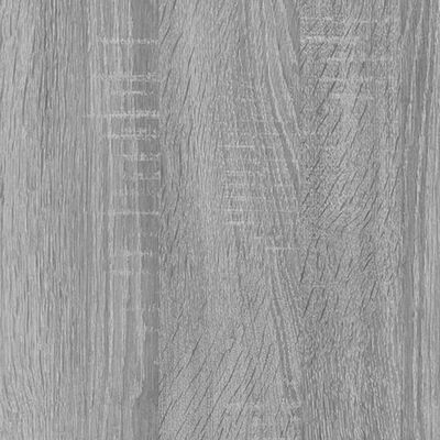 vidaXL 2 db szürke sonoma színű szerelt fa fali kockapolc 100x15x30 cm