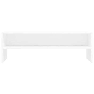 vidaXL fehér szerelt fa TV-szekrény 120 x 40 x 40 cm
