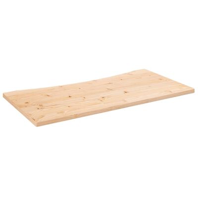 vidaXL tömör fenyőfa asztallap 100 x 50 x 2,5 cm