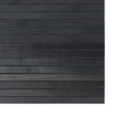 vidaXL négyszögletű szürke bambusz szőnyeg 60 x 200 cm