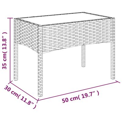 vidaXL 4 részes szürke polyrattan kerti ülőgarnitúra párnákkal