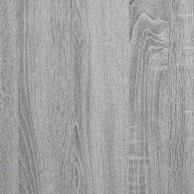 vidaXL szürke sonoma szerelt fa fürdőszobai mosdószekrény 80x33x60 cm