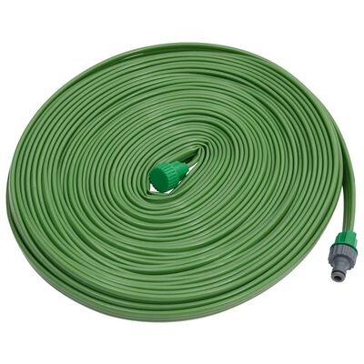 vidaXL 3 csöves zöld PVC locsolótömlő 22,5 m