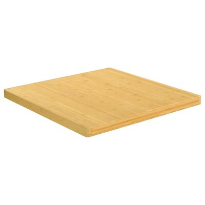 vidaXL bambusz asztallap 90 x 90 x 4 cm