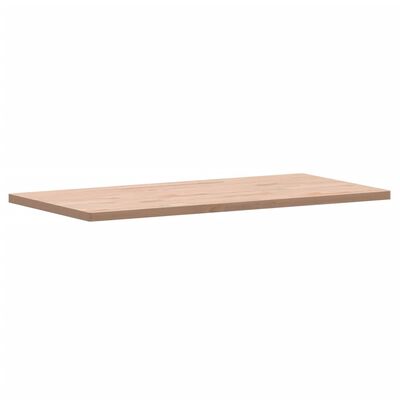 vidaXL tömör bükkfa fürdőszobai pult 100 x 50 x 2,5 cm