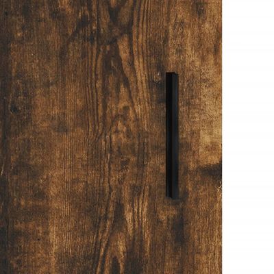 vidaXL füstös tölgyszínű szerelt fa fali szekrény 60 x 31 x 70 cm