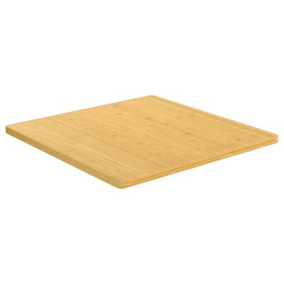 vidaXL bambusz asztallap 90 x 90 x 2,5 cm