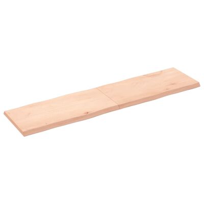 vidaXL kezeletlen tömör fa asztallap 160x40x(2-4) cm