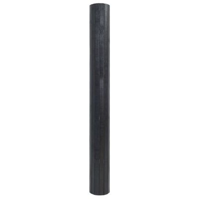 vidaXL négyszögletű szürke bambusz szőnyeg 60 x 200 cm
