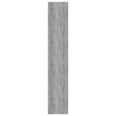 vidaXL szürke sonoma színű fa könyvszekrény/térelválasztó 60x30x166 cm