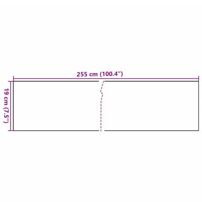 vidaXL 5 db antracitszürke polyrattan erkélyparaván 255 x 19 cm