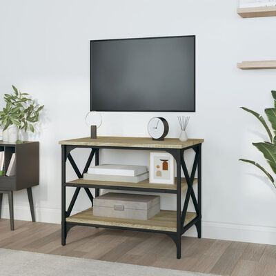 vidaXL sonoma-tölgyszínű szerelt fa TV-szekrény 60x40x50 cm
