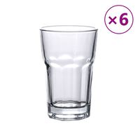 vidaXL 6 db söröspohár 295 ml