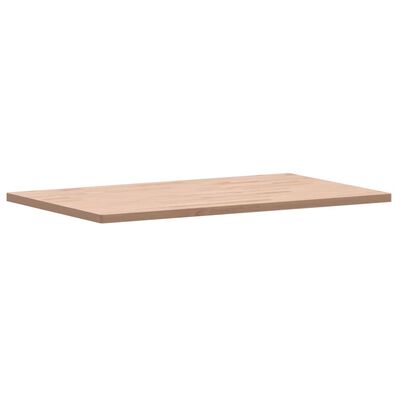 vidaXL tömör bükkfa fürdőszobai pult 100 x 60 x 2,5 cm