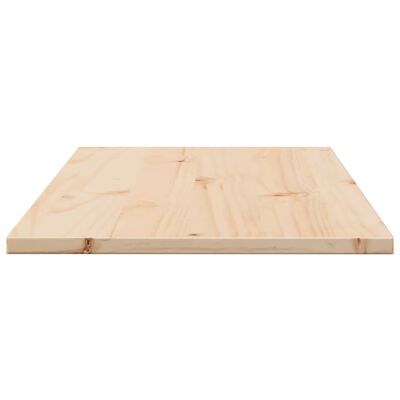 vidaXL tömör fenyőfa téglalap alakú asztallap 100 x 50 x 1,7 cm