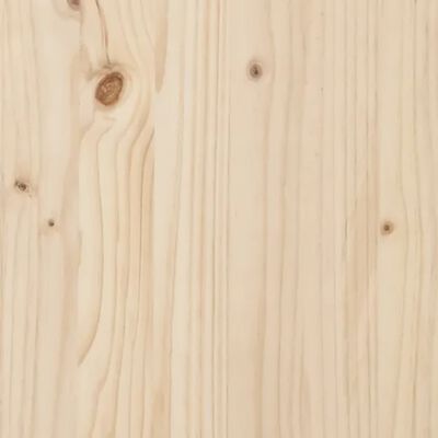 vidaXL tömör fenyőfa raklapágy 90 x 190 cm (Single)