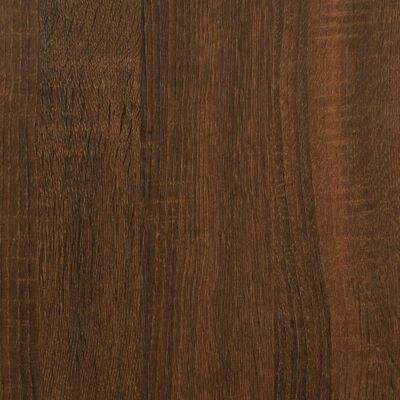 vidaXL barna tölgy színű szerelt fa tárolópad 62x42x46 cm