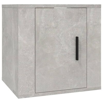 vidaXL 2 db betonszürke fali TV-szekrény 40x34,5x40 cm