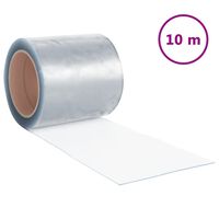 vidaXL átlátszó PVC ajtófüggöny 200 mm x 2 mm 10 m