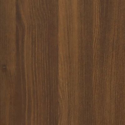 vidaXL barna tölgyszínű szerelt fa cipősszekrény 59 x 17 x 169 cm