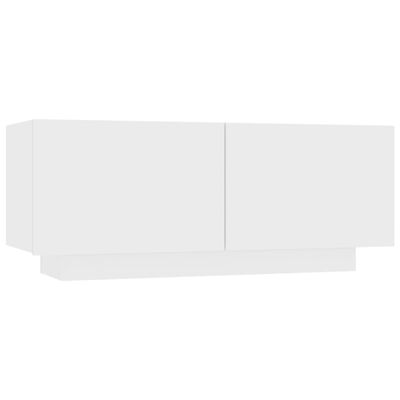 vidaXL fehér szerelt fa TV-szekrény 100 x 35 x 40 cm