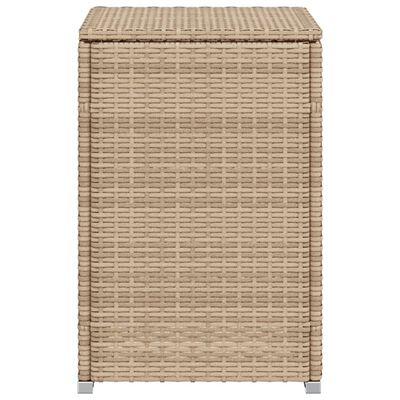 vidaXL bézs polyrattan propántartály borító asztal 40 x 40 x 60 cm