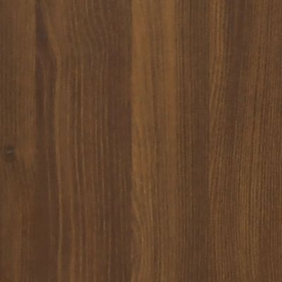 vidaXL 4 részes barna tölgy színű szerelt fa TV-szekrényszett