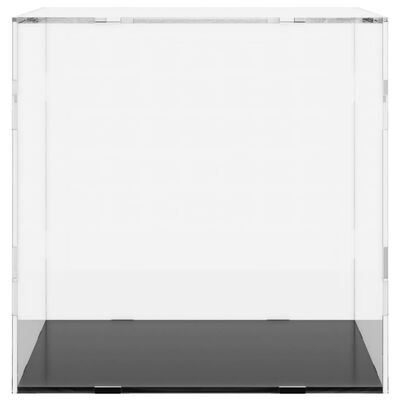 vidaXL átlátszó akril bemutatódoboz 30x30x30 cm