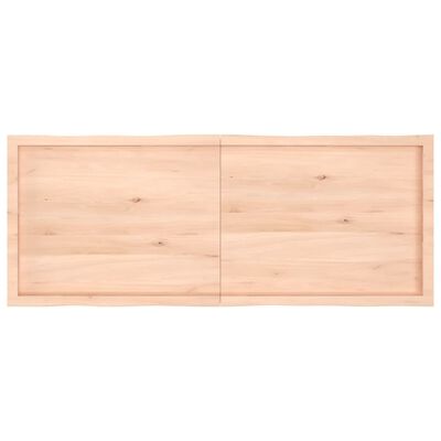 vidaXL kezeletlen tömör fa asztallap 160x60x(2-6) cm