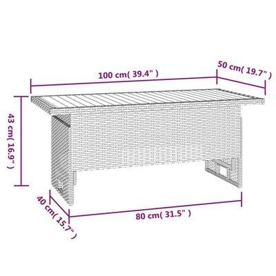 vidaXL 3 részes fekete polyrattan kerti ülőgarnitúra párnákkal