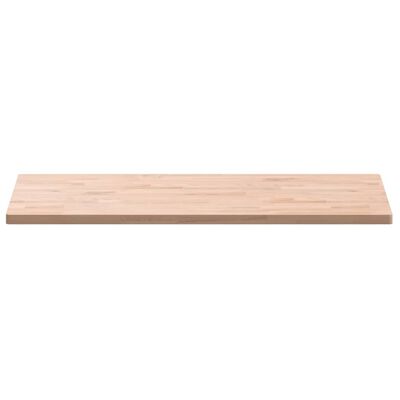 vidaXL tömör bükkfa fürdőszobai pult 100 x 50 x 2,5 cm