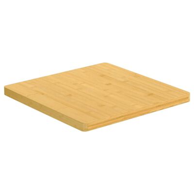 vidaXL bambusz asztallap 60 x 60 x 2,5 cm