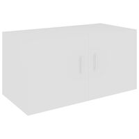 vidaXL fehér szerelt fa falra szerelhető szekrény 80 x 39 x 40 cm