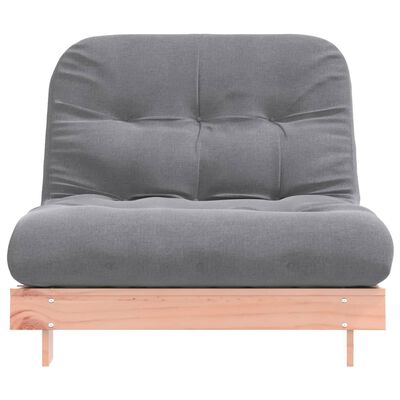 vidaXL tömör duglászfenyő futon kanapéágy matraccal 100 x 206 x 11 cm