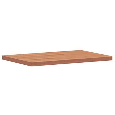 vidaXL tömör bükkfa fürdőszobai pult 60 x 40 x 2,5 cm