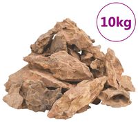 vidaXL 10 kg barna sárkánykő 1-10 cm