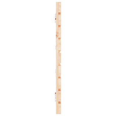 vidaXL tömör fenyőfa fali fejtámla 186x3x63 cm