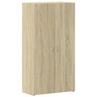 vidaXL sonoma tölgy színű szerelt fa irattartó szekrény 60x32x115 cm