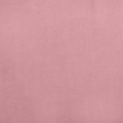 vidaXL rózsaszín bársony kutyaágy 90 x 53 x 30 cm