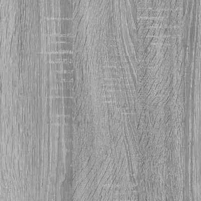vidaXL szürke sonoma színű szerelt fa dohányzóasztal 89,5 x 50 x 40 cm