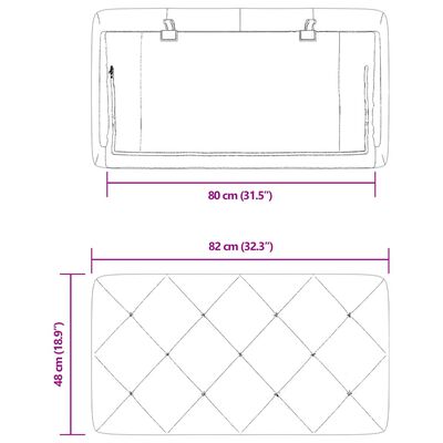 vidaXL világosszürke bársony fejtámla párna 80 cm