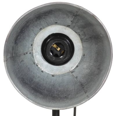 vidaXL vintage ezüst asztali lámpa 25 W 17x17x50 cm E27