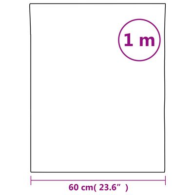 vidaXL 2 db öntapadó PET tükör fólia 60 x 100 cm